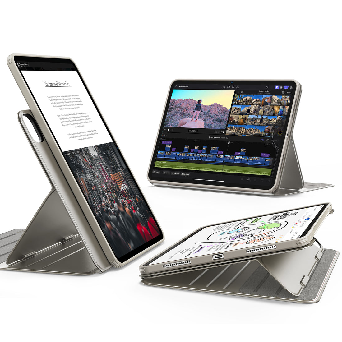 iPad Pro 13ʺ (2025) Shift Magnetic Case - Titanium  Product type