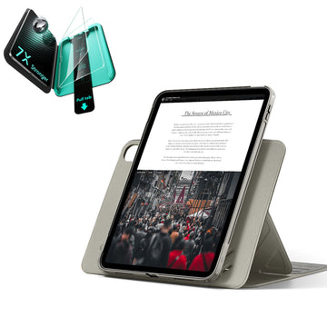 iPad 11" (A16) 2025 Bundle Shift Magnetic Case & Armorite® Protection - Titanium  Product type