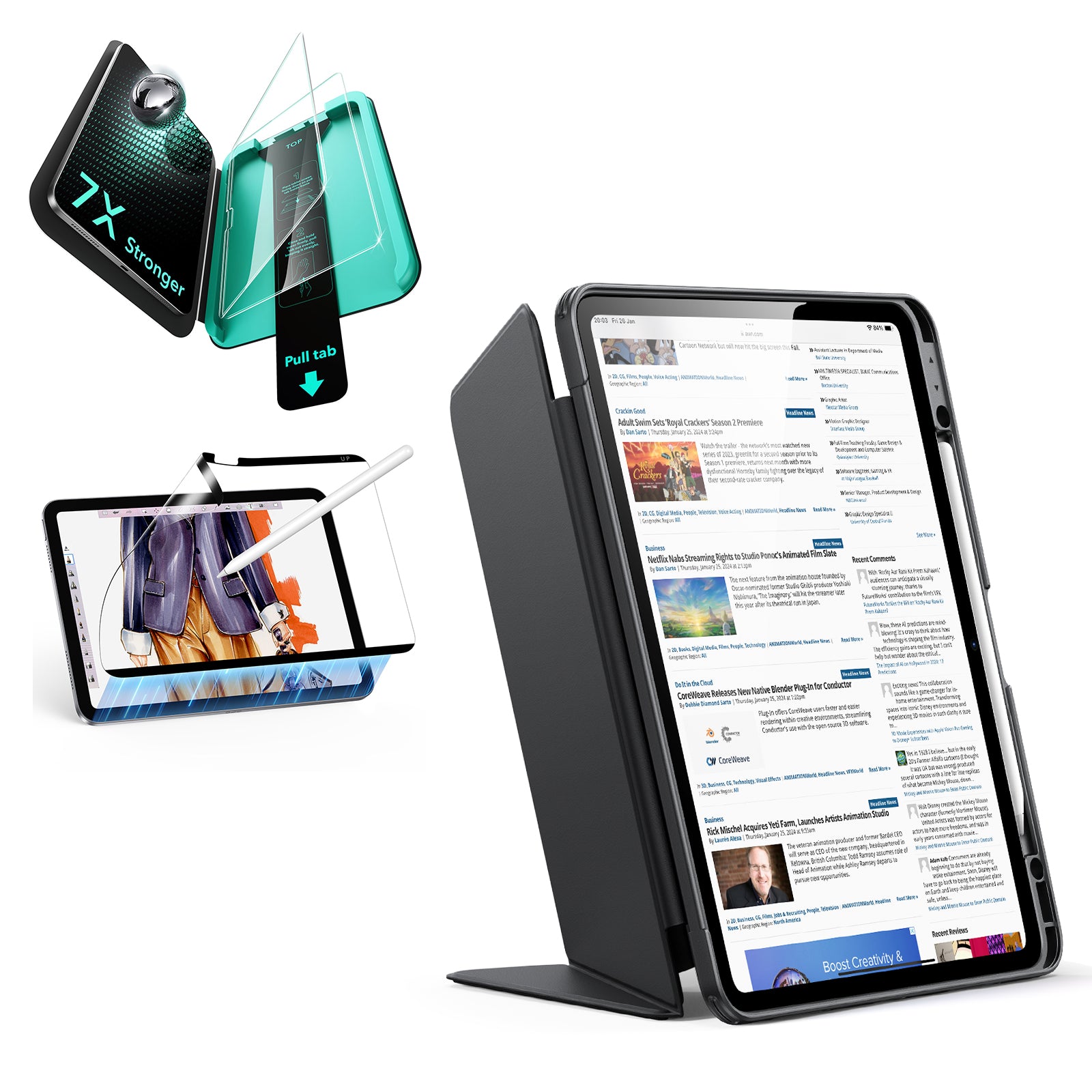 iPad Air 13 Cases (M4,2026)