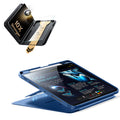 iPad Pro 11インチ(M5) 2025用 Flipマグネットケース（ペンホルダー付き）＆Armorite® Proガラス保護フィルム（UltraFitトレー付き）セット - ネイビーブルー  Product type