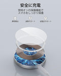 Miniワイヤレス充電器 (HaloLock) シルバー  2個  Product type
