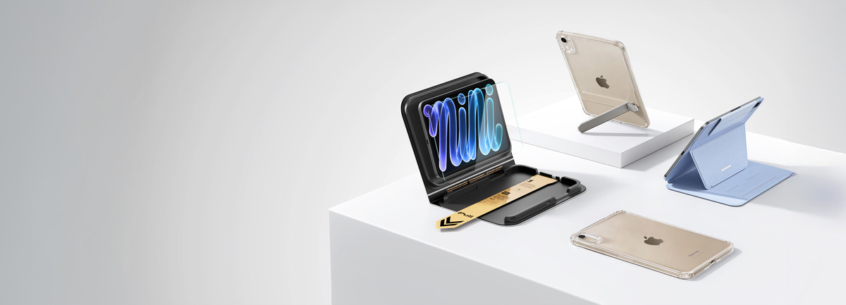 ESR iPad mini 8 ケース・画面保護フィルム