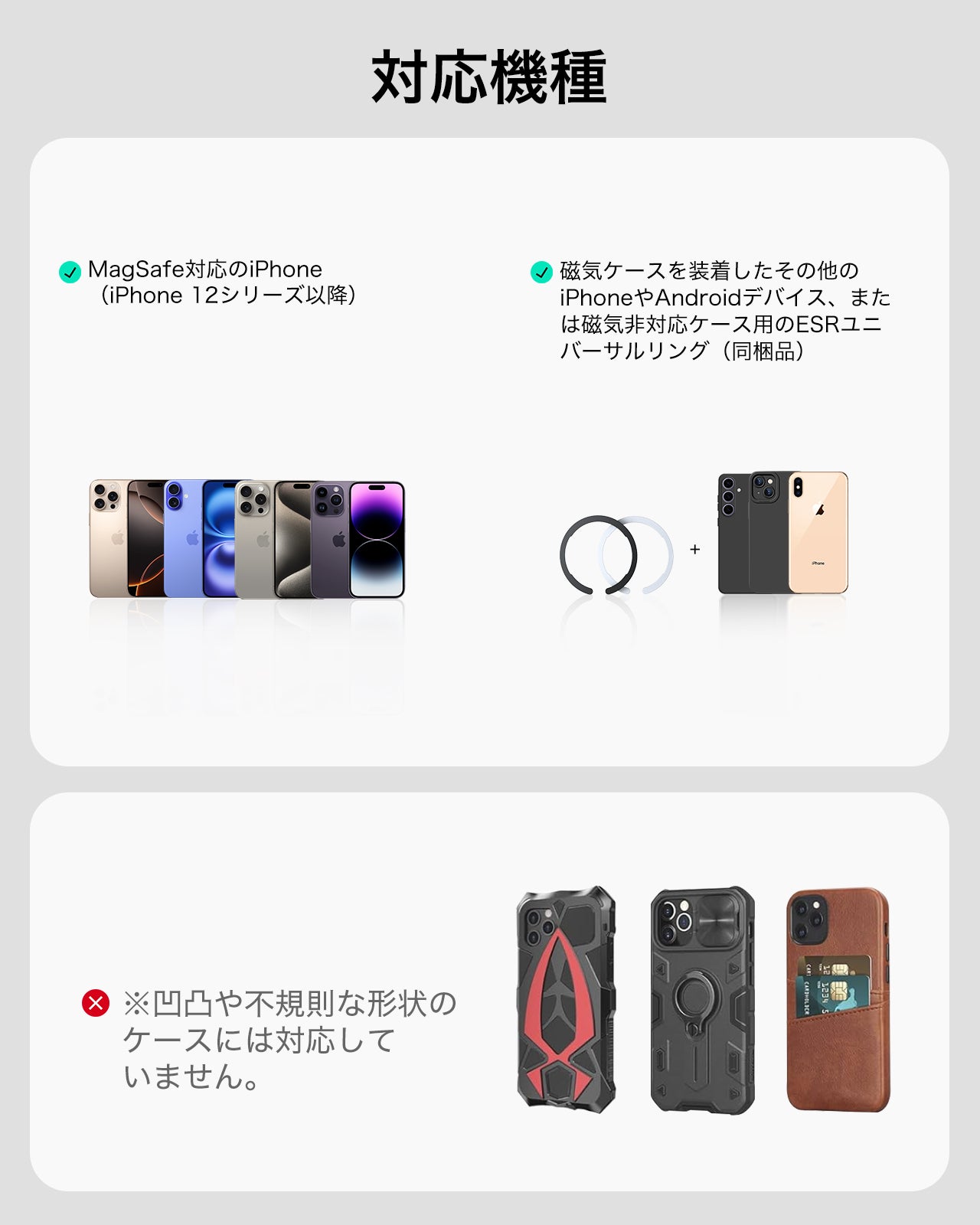 OmniLock マグネット車載マウント（吸盤式）ブラック  Product type