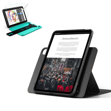 iPad 11" (A16) 2025 Bundle Shift Magnetic Case & Armorite® Paper-Feel Protection - Black  Product type