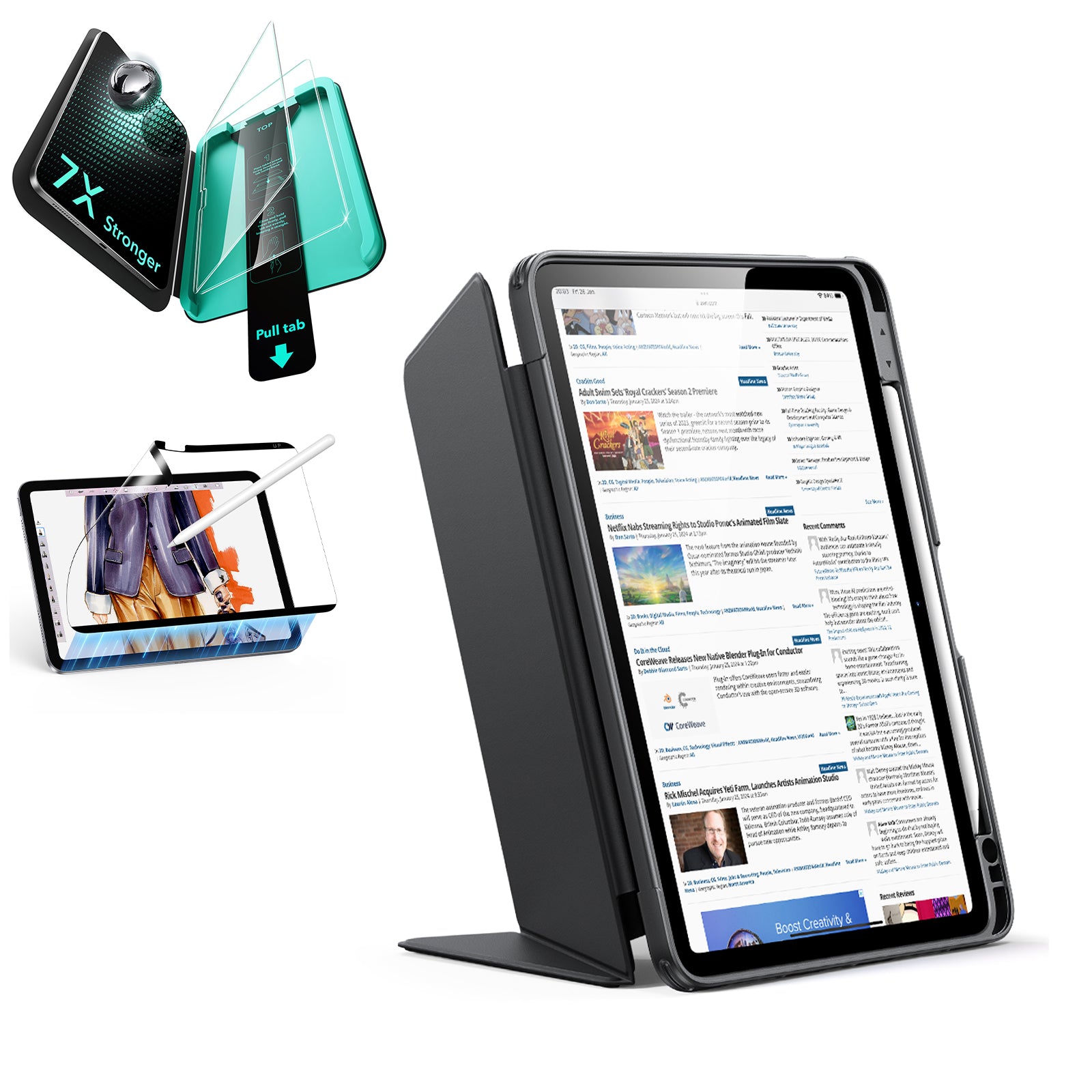 iPad Pro・Air・mini・iPad（A18）対応アクセサリー｜ケース