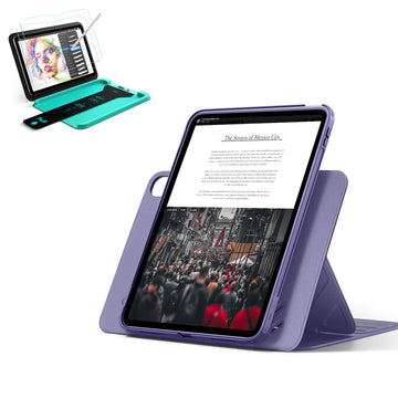 iPad 11" (A16) 2025 Bundle Shift Magnetic Case & Armorite® Paper-Feel Protection - Purple  Product type