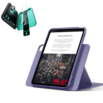 iPad 11" (A16) 2025 Bundle Shift Magnetic Case & Armorite® Protection - Purple  Product type