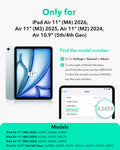 iPad  Air 11インチ（M4）2026 Shift マグネットケース - チタン  Product type