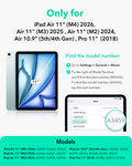 iPad Air 11インチ (M4) 2026 Rebound マグネットケース - ピンク  Product type