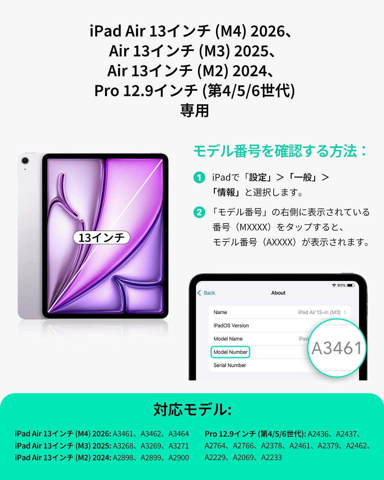 iPad Air 13インチ(M4) 2026 ペーパーフィールスクリーン保護フィルム - 1枚入り  Product type
