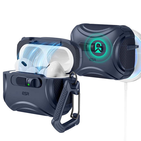 Apple AirPods Pro 3専用 MagSafe充電対応ケース（FlickLock搭載）｜ESR