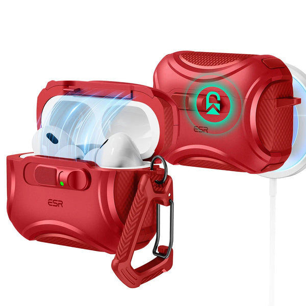 Apple AirPods Pro 3専用 MagSafe充電対応ケース（FlickLock搭載）｜ESR