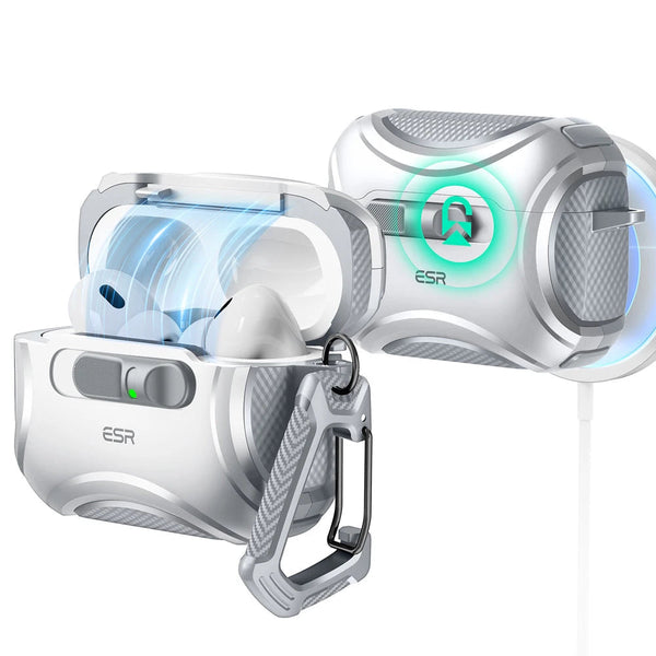Apple AirPods Pro 3専用 MagSafe充電対応ケース（FlickLock搭載）｜ESR