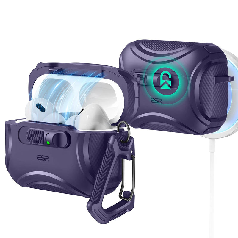 AirPods Pro 3ケース – MagSafe充電と耐衝撃保護 | ESR