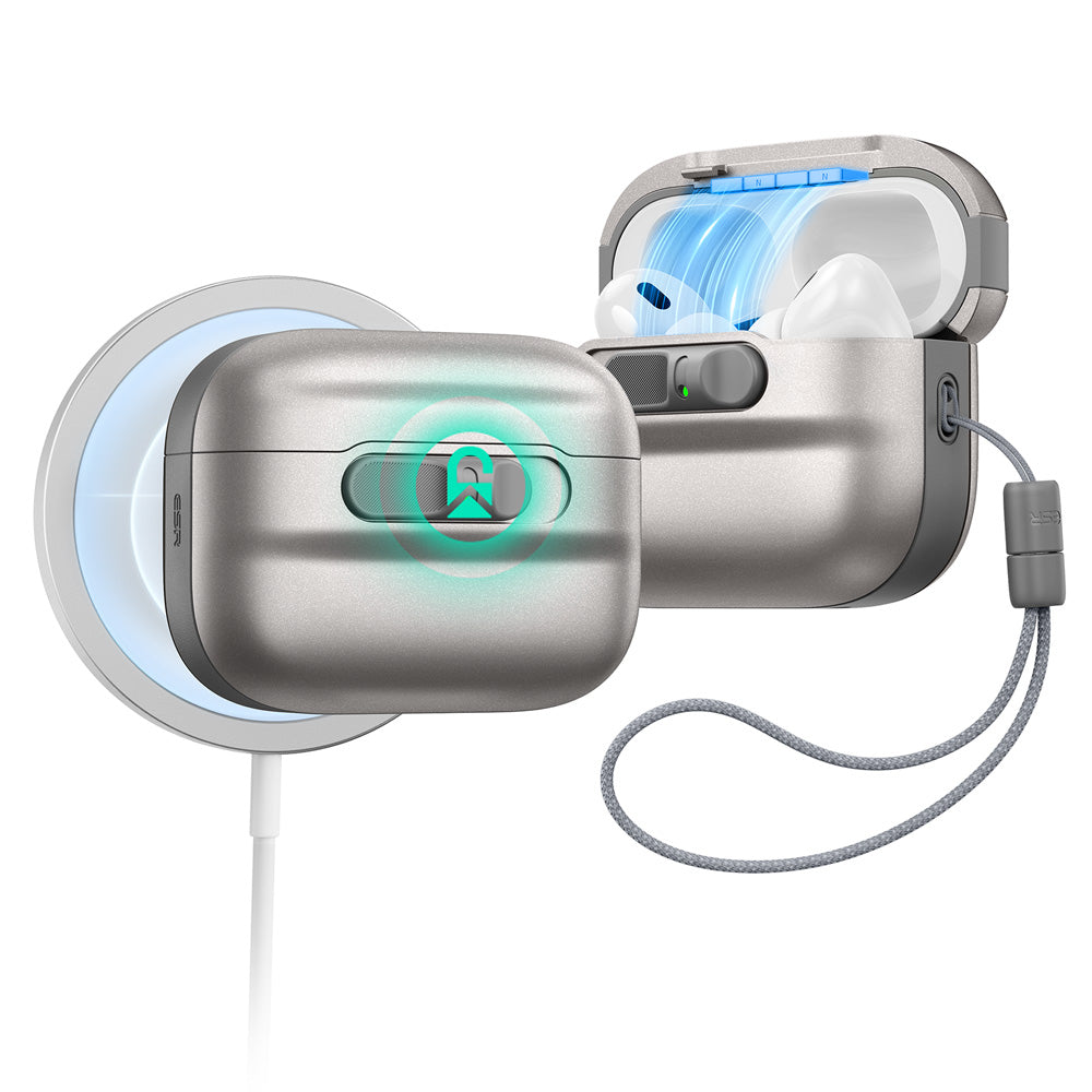 AirPods Pro 3 Pulse FlickLock Magnetic Case - Titanium  Product type