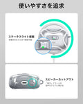 AirPods Pro 3 Cyber FlickLock Magnetic Case - Gray  Product type