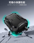 AirPods Pro 3 Cyber Tough Magentic Case - Black  Product type