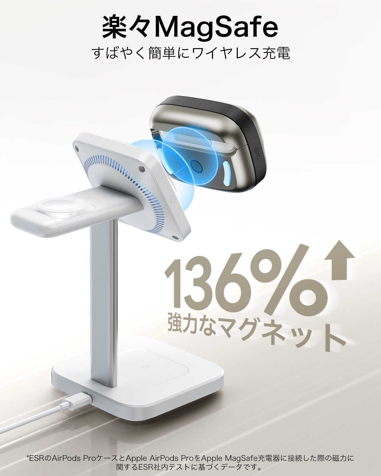 AirPods Pro (2023/2022/2019) Pulse FlickLock Case (HaloLock) - Titanium  Product type