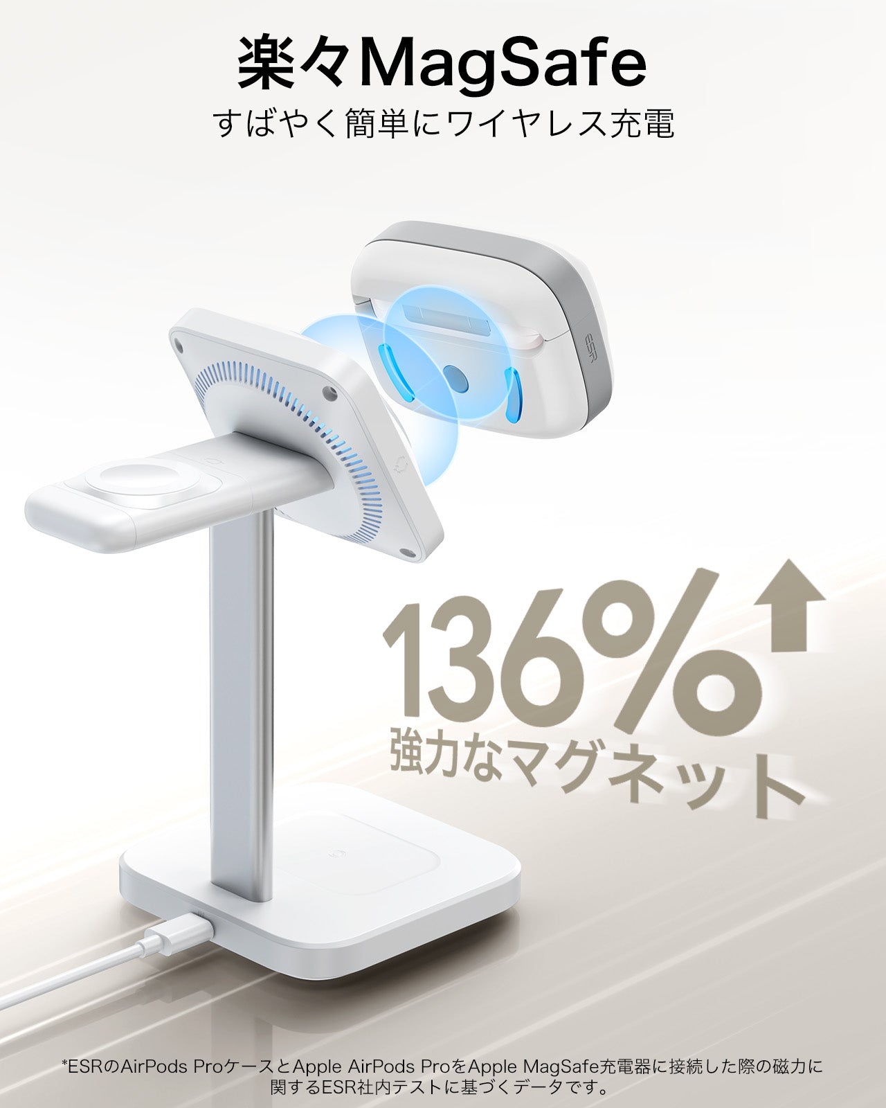 AirPods Pro MagSafeケース（第1世代と第2世代用） - ESR