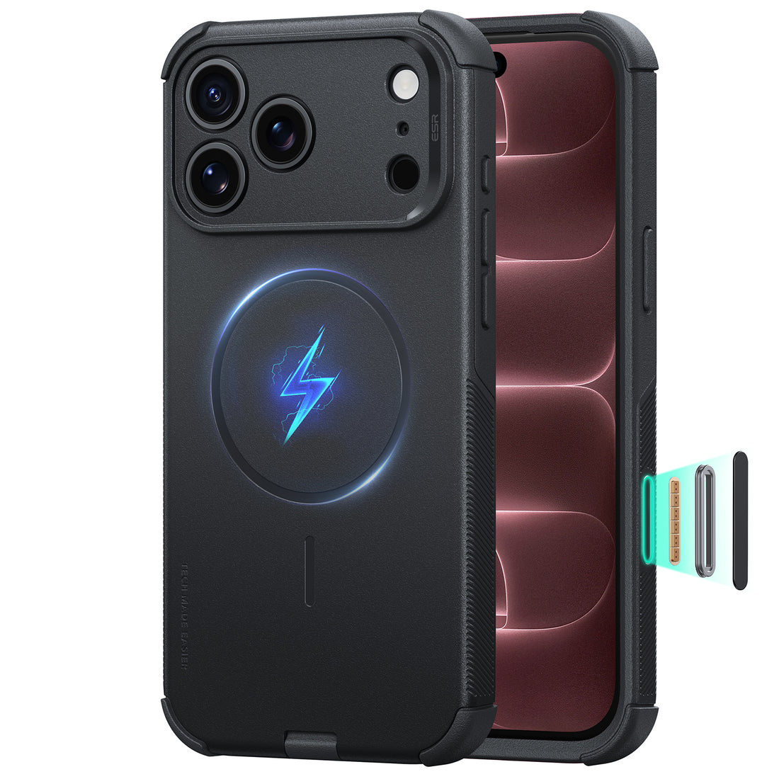 iPhone 18 Pro用 Cyber Toughマグネットケース　カメラコントロールカバー付き - ブラック  Product type