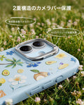 iPhone 17 Classic Hybrid Magnetic Case (Camera Control, Stash Stand) - Tropical Paradise  Product type