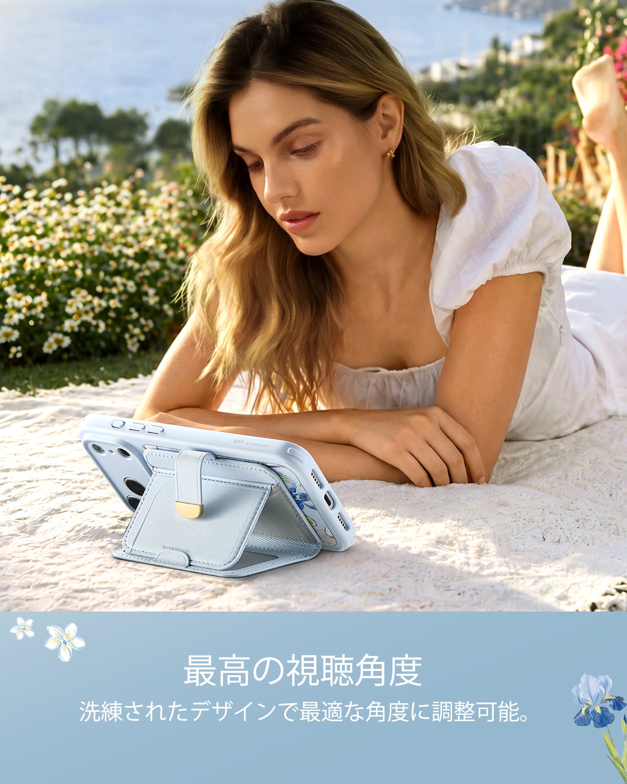 iPhone 17 Pro Classic Hybrid Magnetic Case (Camera Control) & Aura Clutch Magnetic Wallet - Tropical Paradise  Product type