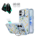 iPhone 17 Bundle Classic Hybrid Magnetic Case (Camera Control, Stash Stand) and Armorite Privacy Screen Protector - Tropical Paradise  Product type