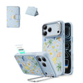 iPhone 17 Pro Classic Hybrid Magnetic Case (Camera Control, Stash Stand) & Aura Clutch Magnetic Wallet - Tropical Paradise  Product type