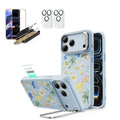 iPhone 17 Pro Max Bundle Classic Hybrid Magnetic Case (Camera Control, Stash Stand) and Armorite Pro Screen Protector - Tropical Paradise  Product type