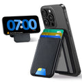 Classic Magnetic Wallet Stand for 5 cards - Midnight Black  Product type