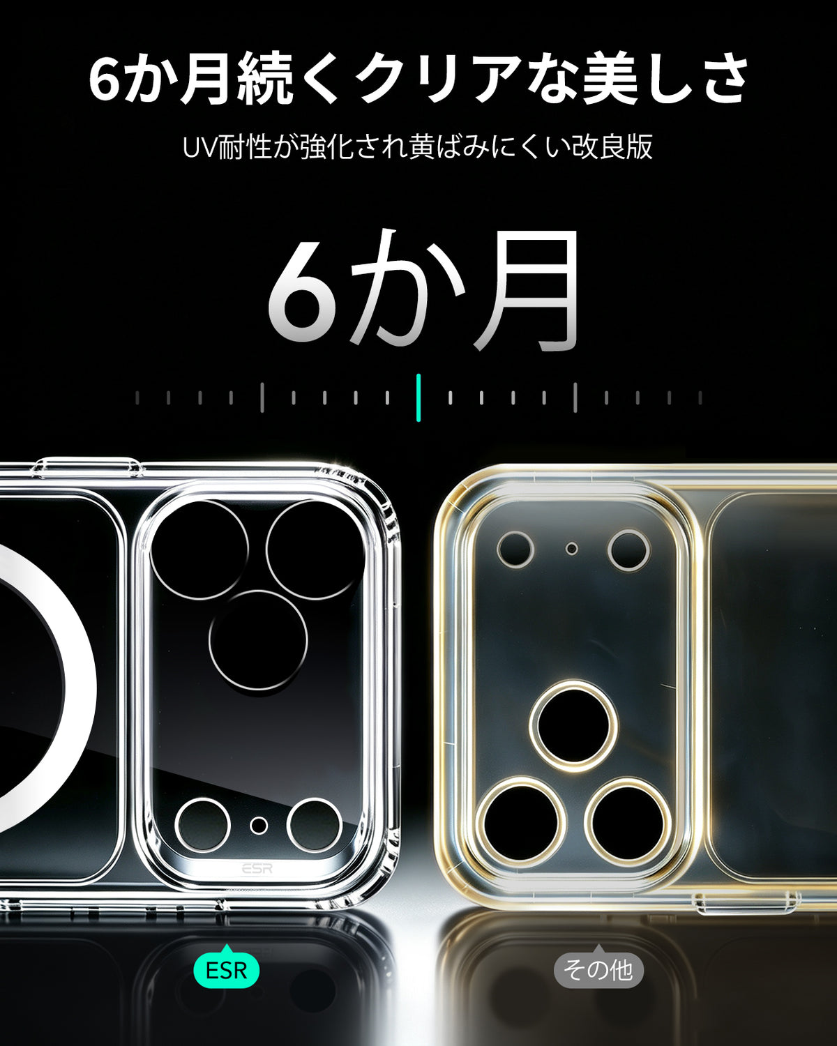 iPhone 18 Pro Max Classic Hybrid Magnetic Case with Camera Control - Clear  Product type