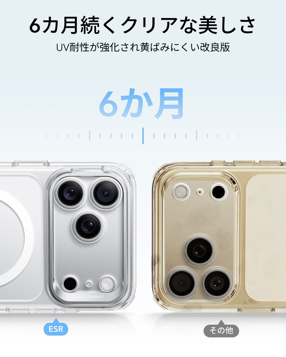 iPhone 18 Pro Max Classic Hybrid Magnetic Case with Camera Control and Flex Stand - Clear  Product type