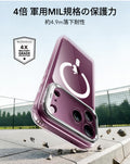 iPhone 18 Pro Max Classic Hybrid Magnetic Case with Camera Control and Flex Stand - Clear  Product type