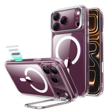 iPhone 18 Pro Classic Hybrid Magnetic Case with Camera Control and Flex Stand - Clear  Product type