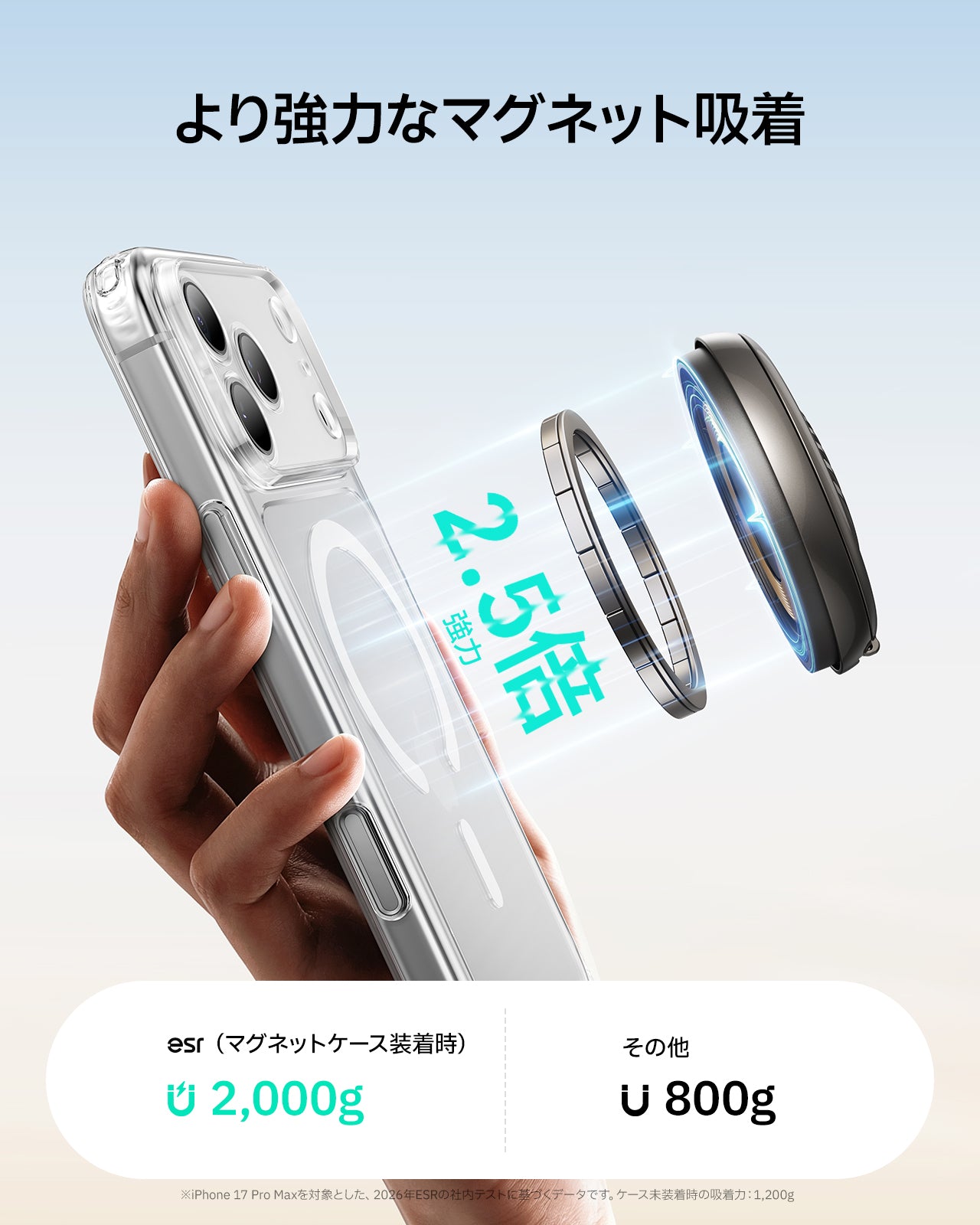 Cyclone 25W マグネット充電パッド CryoBoost冷却ファン搭載 ブラック 1 枚入り
