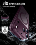 iPhone 18 Pro Max Classic Hybrid Magnetic Case with Camera Control - Frosted Deep Burgundy  Product type
