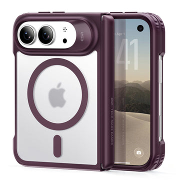 iPhone Duo用Classic ハイブリッドマグネットケース - フロストディープバーガンディ  Product type