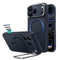 iPhone 18 Pro Max Classic Hybrid Magnetic Case with Camera Control and Flex Stand - Frosted Blue  Product type
