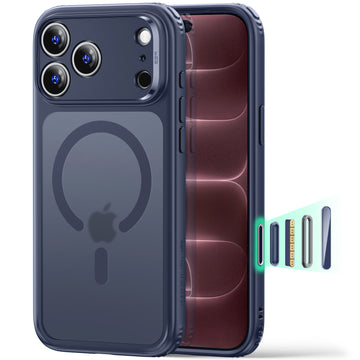 iPhone 18 Pro用 Classic ハイブリッドマグネットケース　カメラコントロールカバー付き - フロステッドブルー  Product type