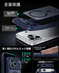iPhone 18 Pro Max Classic Hybrid Magnetic Case with Camera Control - Frosted Blue  Product type
