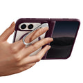 iPhone Duo用Classic ハイブリッドマグネットケース　Flexスタンド付き - フロストディープバーガンディ  Product type