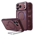 iPhone 18 Pro用 Classic ハイブリッドマグネットケース　カメラコントロールカバー、Flexスタンド付き - フロストディープバーガンディ  Product type