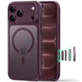 iPhone 18 Pro Max用 Classic ハイブリッドマグネットケース　カメラコントロールカバー付き - フロストディープバーガンディ  Product type