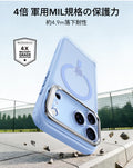 iPhone 18 Pro Classic Hybrid Magnetic Case with Camera Control and Flex Stand - Frosted Misty Blue  Product type