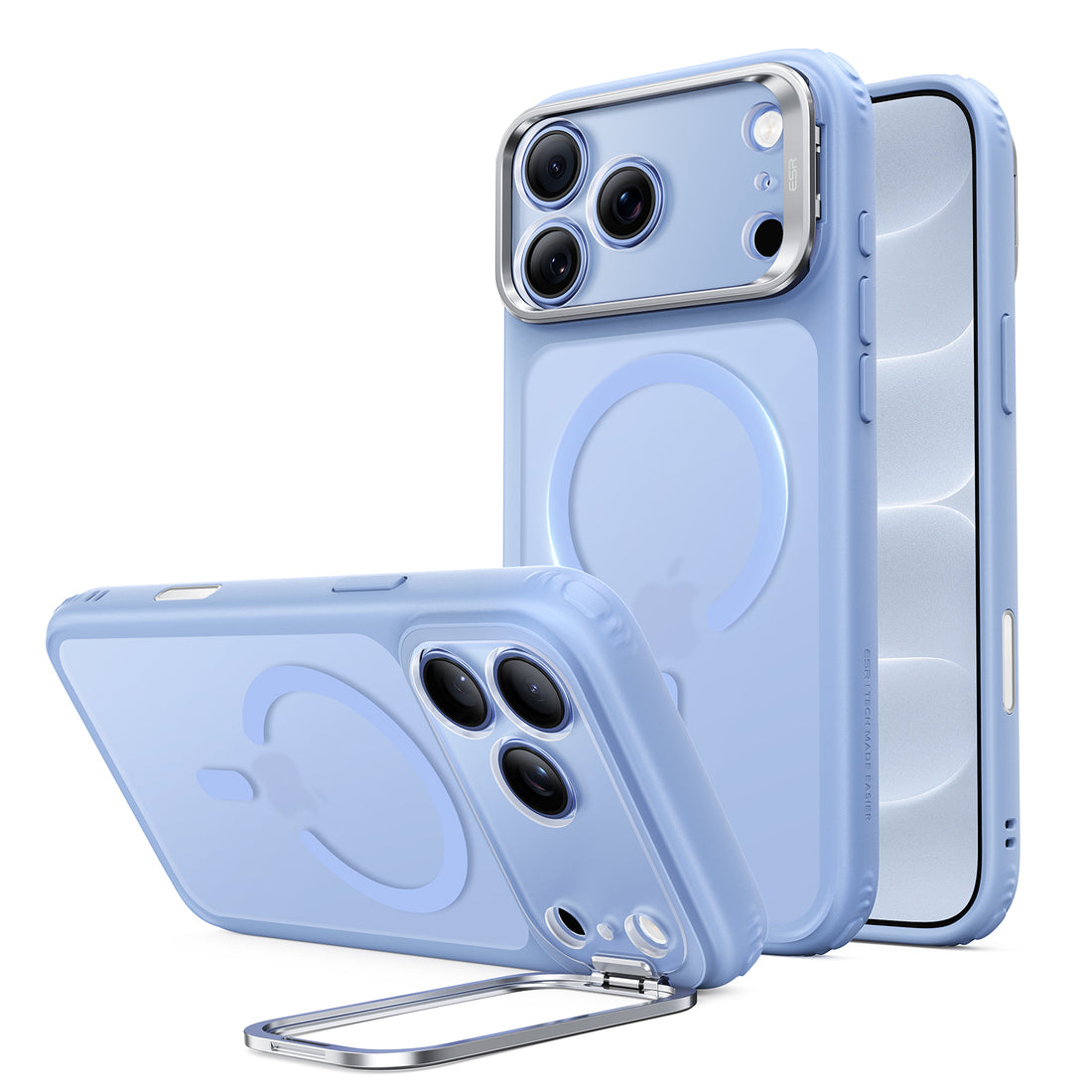 iPhone 18 Pro用 Classic ハイブリッドマグネットケース　カメラコントロールカバー、Flexスタンド付き - フロストミスティブルー  Product type
