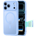 iPhone 18 Pro Max Classic Hybrid Magnetic Case with Camera Control - Frosted Misty Blue  Product type