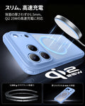 iPhone 18 Pro Max Classic Hybrid Magnetic Case with Camera Control - Frosted Misty Blue  Product type