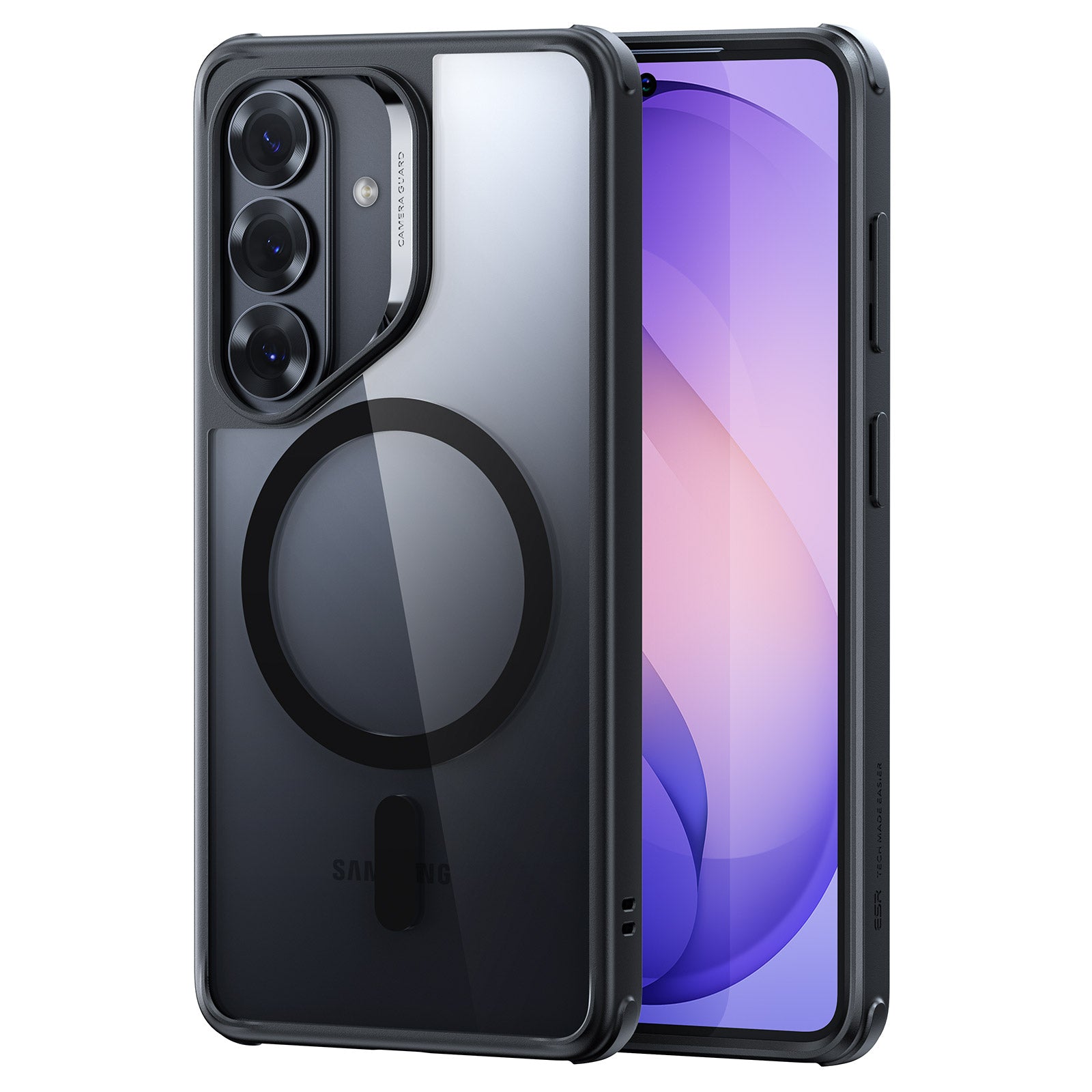 Galaxy S26 Classic Hybrid Magnetic Case - Clear Black  Product type