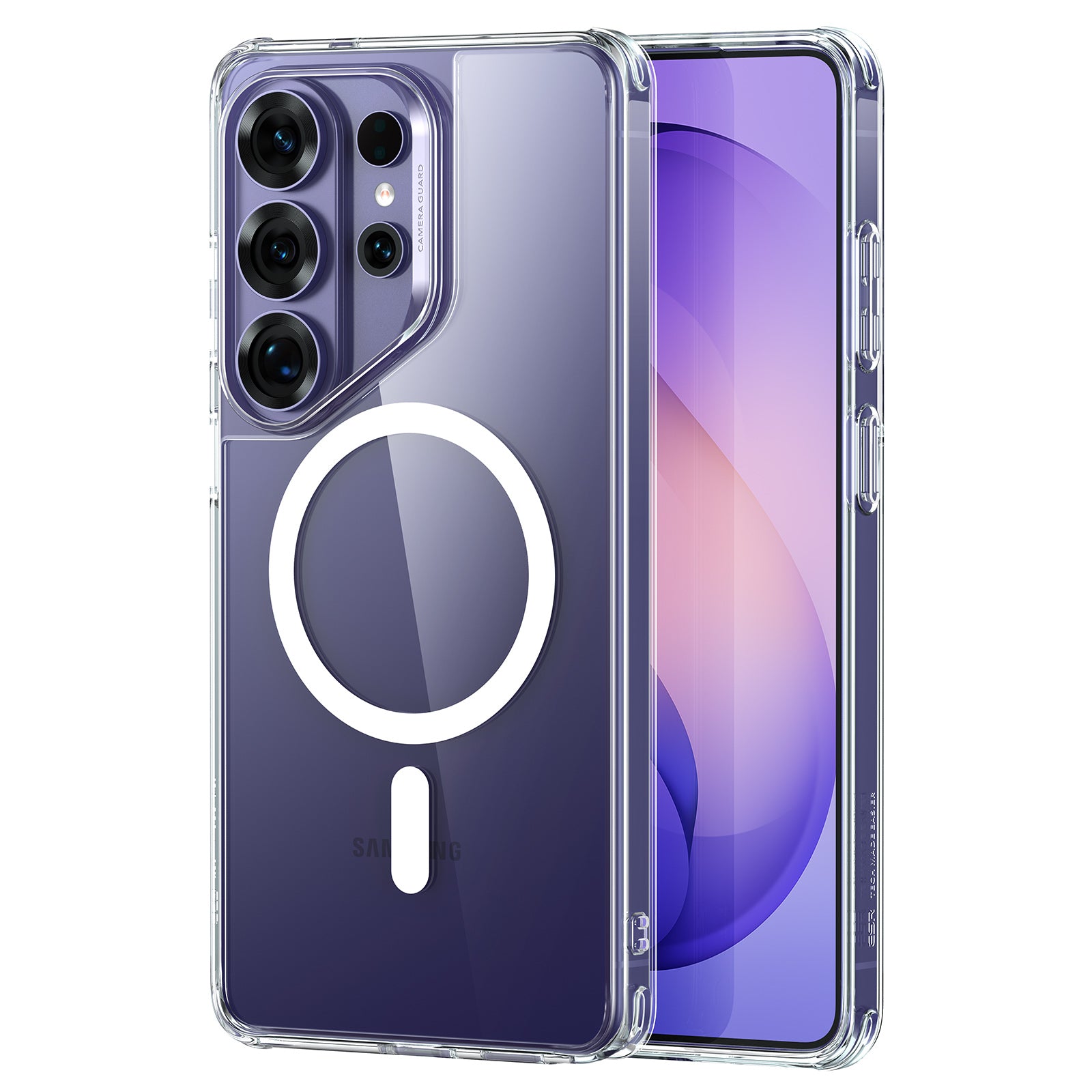 クリア Samsung Galaxy S26 Ultra MagSafe対応ハイブリッドケース | ESR