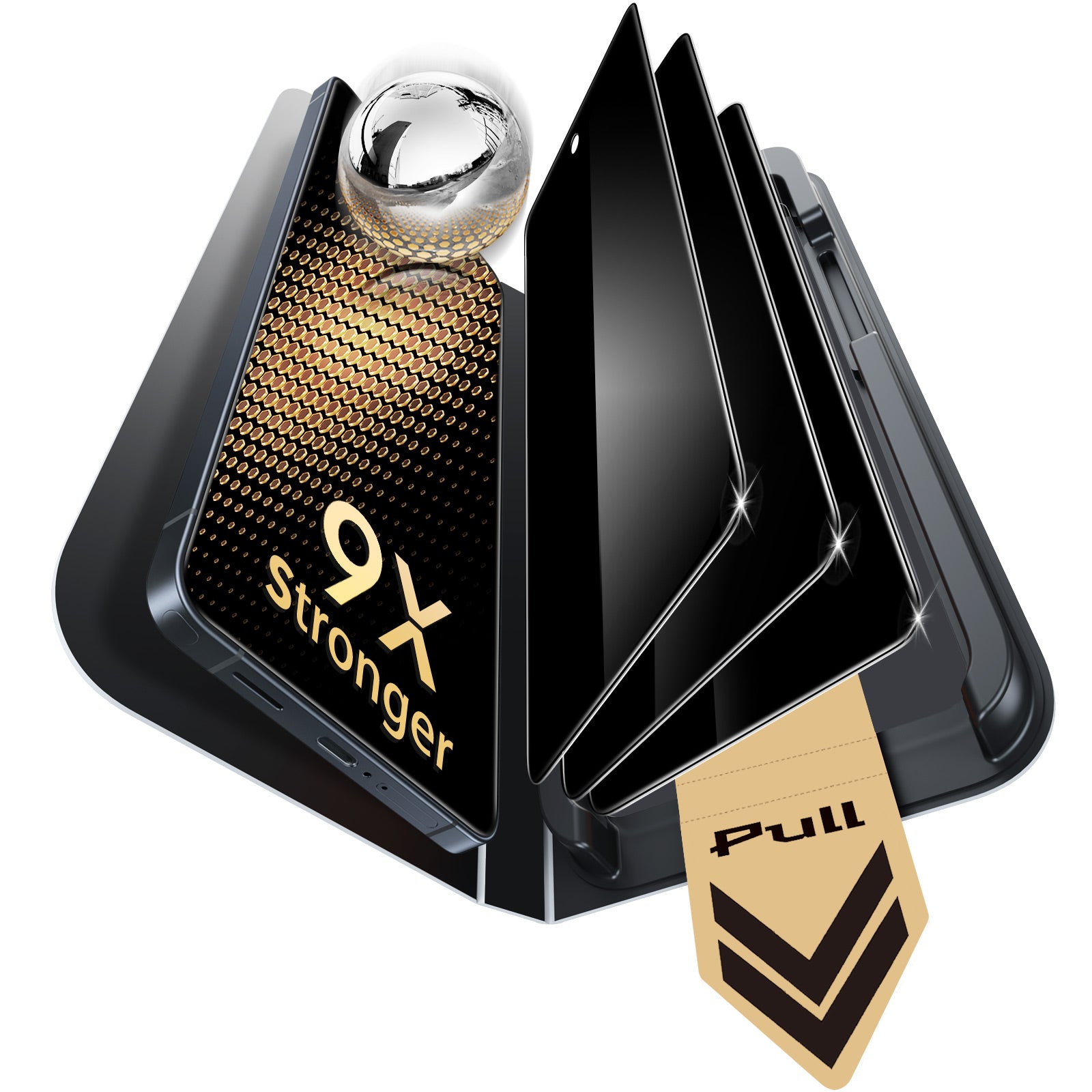 Galaxy S26 Ultra UltraFit Armorite® Pro  Privacy Screen Protector - 3 Pack  Product type